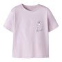 name it Bio- Baumwolle T-Shirt - Bunny Lavenderfog
