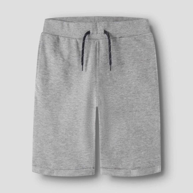 name it Baumwolle Sweat Shorts - Grey Melange