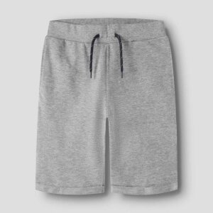 name it Baumwolle Sweat Shorts - Grey Melange