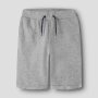 name it Baumwolle Sweat Shorts - Grey Melange