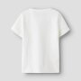 name it Bio Baumwolle Shirt - Blümchen Cloud Dancer