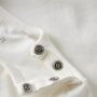 name it Bio Baumwolle Shirt - Blümchen Cloud Dancer