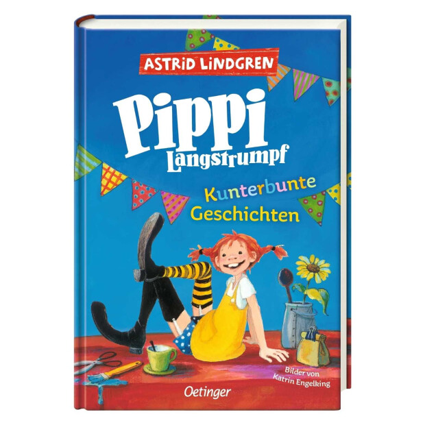 Oetinger Kinderbuch Erstleser Pippi Langstrumpf - Kunterbunte Geschichten