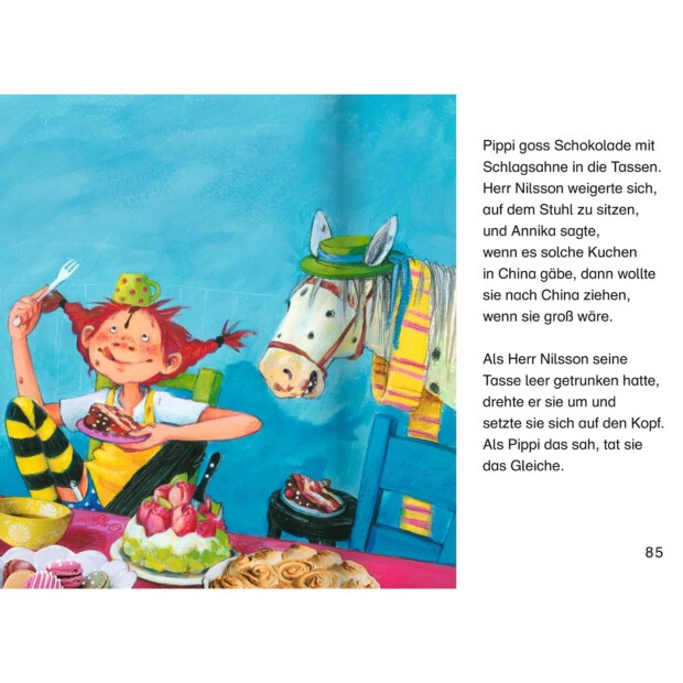 Oetinger Kinderbuch Erstleser Pippi Langstrumpf - Kunterbunte Geschichten