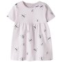 name it Bio Baumwolle Kleid - Schmetterling Lavender Fog Butterfly