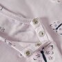 name it Bio Baumwolle Kleid - Schmetterling Lavender Fog Butterfly