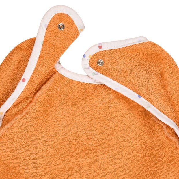 Sterntaler Ärmellätzchen Bär Bo - leuchtorange