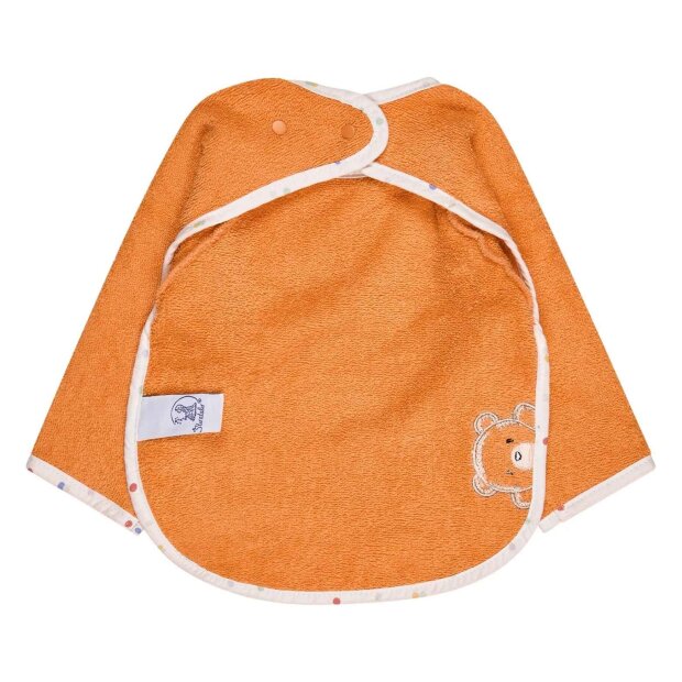 Sterntaler Ärmellätzchen Bär Bo - leuchtorange