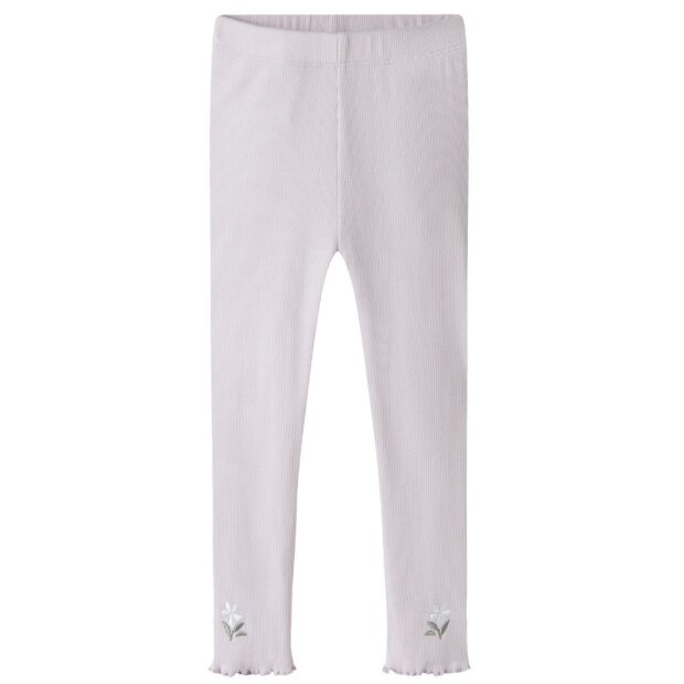 name it Legging Blumen flieder - lavender fog