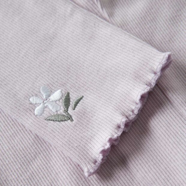 name it Legging Blumen flieder - lavender fog