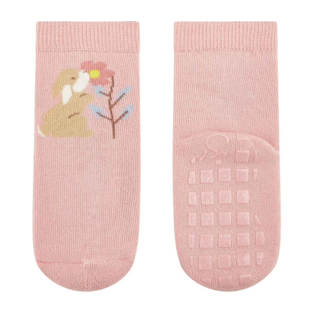 Sterntaler 2er Set ABS-Socken - Hase quarzrosa