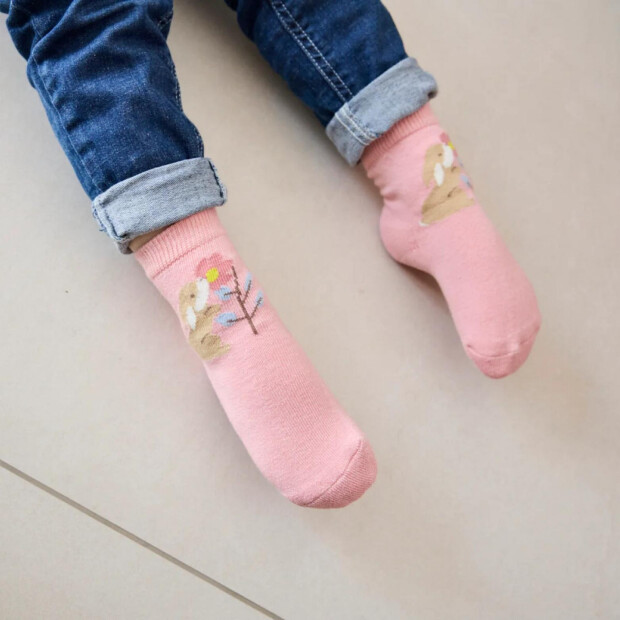 Sterntaler 2er Set ABS-Socken - Hase quarzrosa