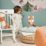 Sterntaler Musselin Schlafsack mit Beinen Fuchs lichtgrau – 1,0 TOG