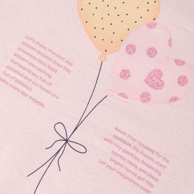name it Sweatshirt Ballon rosa - parfait pink