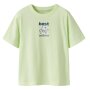 name it T-Shirt best grün - lime cream