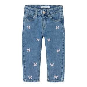 name it Mom Jeans medium blue denim