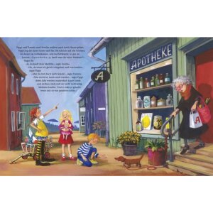 Oetinger Kinderbuch Pippi Langstrumpf geht einkaufen