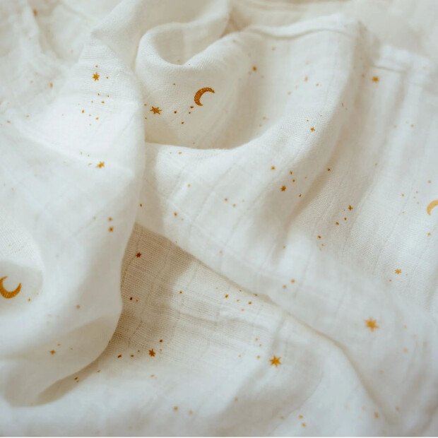 Little Dutch Swaddle 2er Beige 70x70cm - Newborn Naturals - Little Goose