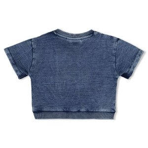 Feetje T-Shirt Denim Relaxed Fit - Blau
