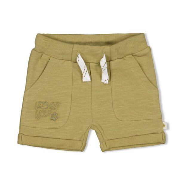 Feetje Short - Safari Savage grün