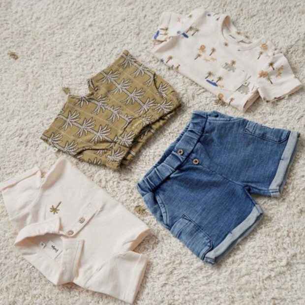 Feetje Short Jogg - Blau Denim