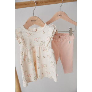 Feetje Geripptes Kleid Pointelle - Let Your Dreams...