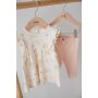 Feetje Geripptes Kleid Pointelle - Let Your Dreams Blossom Natur