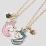 name it 2er Set Halskette - Einhorn BEST FRIENDS