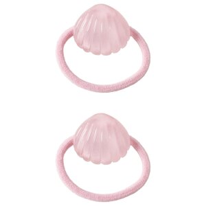 name it 2er-Pack Haargummis cradle pink
