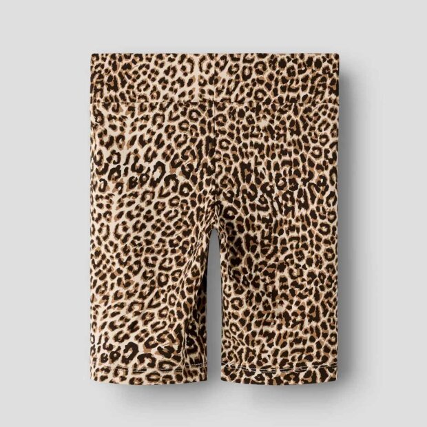 name it Biker Leggings - Leopard Black