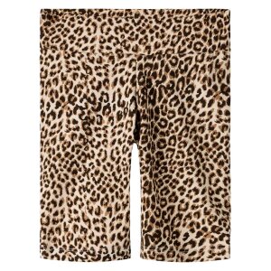 name it Biker Leggings - Leopard Black