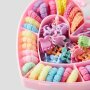 name it Haar Set Herzchen - Cradle Pink