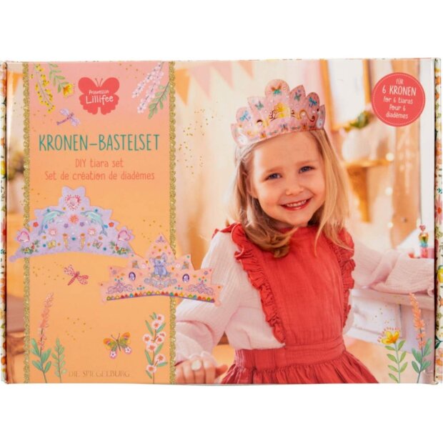 Coppenrath Die Spiegelburg Kronen-Bastelset - Prinzessin Lillifee