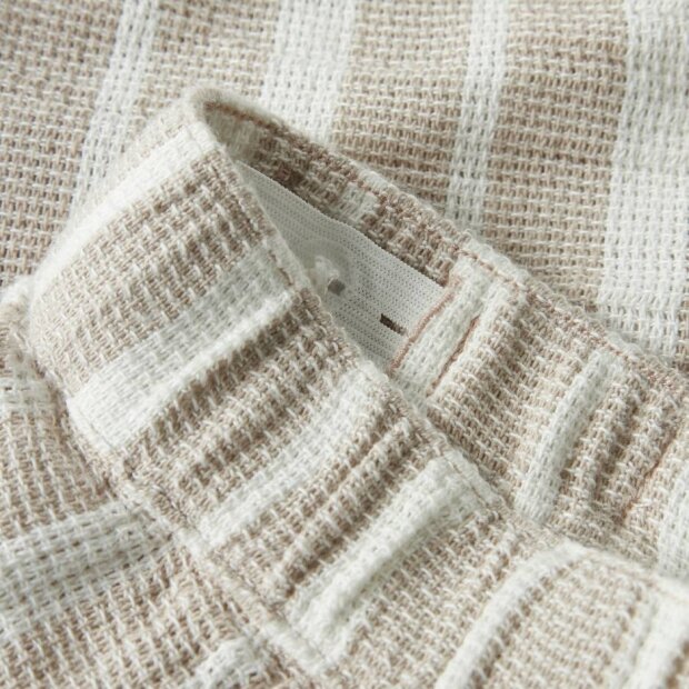 name it Shorts Streifen beige - chateau gray