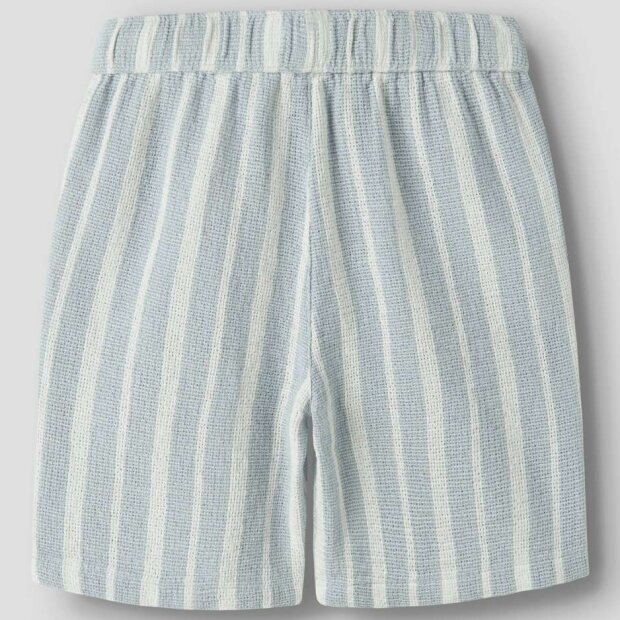 name it Shorts Streifen blau - blue fog