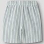 name it Shorts Streifen blau - blue fog