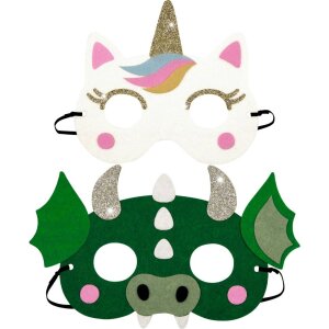 Coppenrath Mein kleines Bastelset: Filz-Masken - Einhorn...