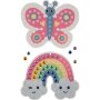 Coppenrath Mein kleines Bastelset: Diamond-Anhänger - Schmetterling / Regenbogen