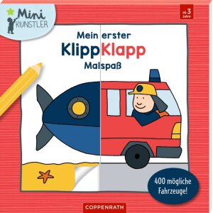 Coppenrath Mein erster Klipp-Klapp-Malspaß: 400...