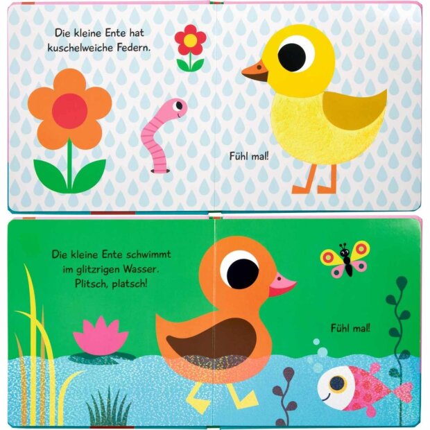 Coppenrath Kinderbuch - Mein Fühlbuch: Kleine Ente (Fühlen&begreifen)
