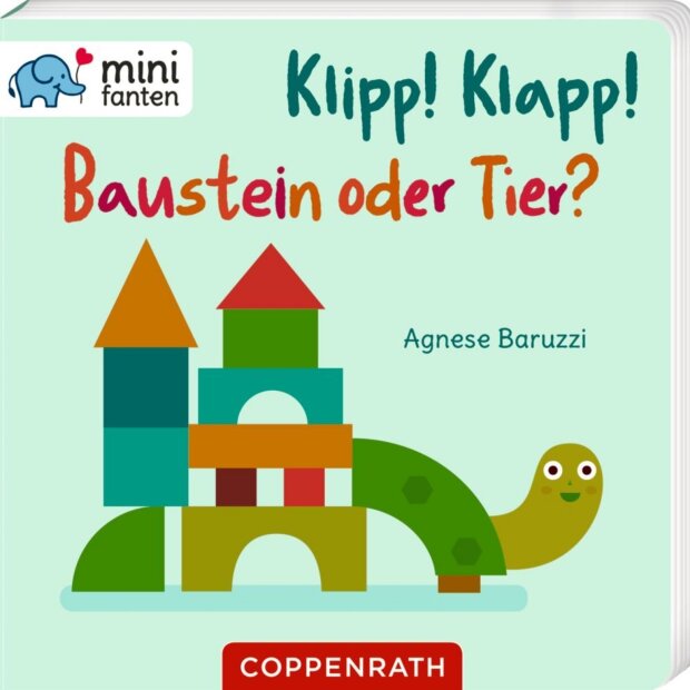 Coppenrath Kinderbuch - minifanten 50: Klipp! Klapp! Baustein oder Tier?