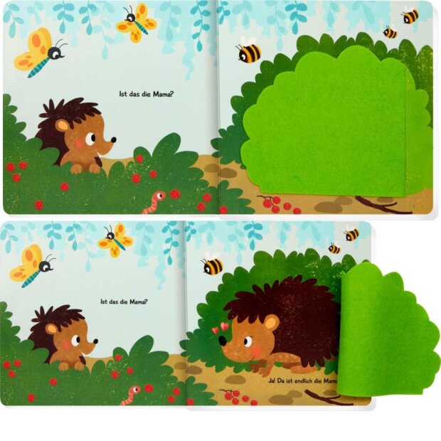 Coppenrath Kinderbuch - Wo ist Mama, kleiner Igel? (Fühlen&begreifen)