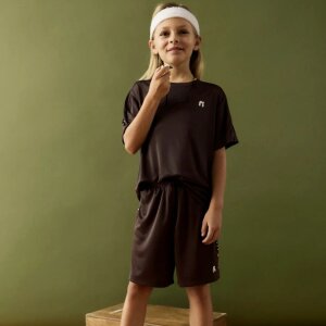 name it 2er Set T-Shirt und Shorts braun