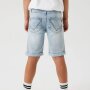 name it Jeans Shorts Light Blue Bleached Denim