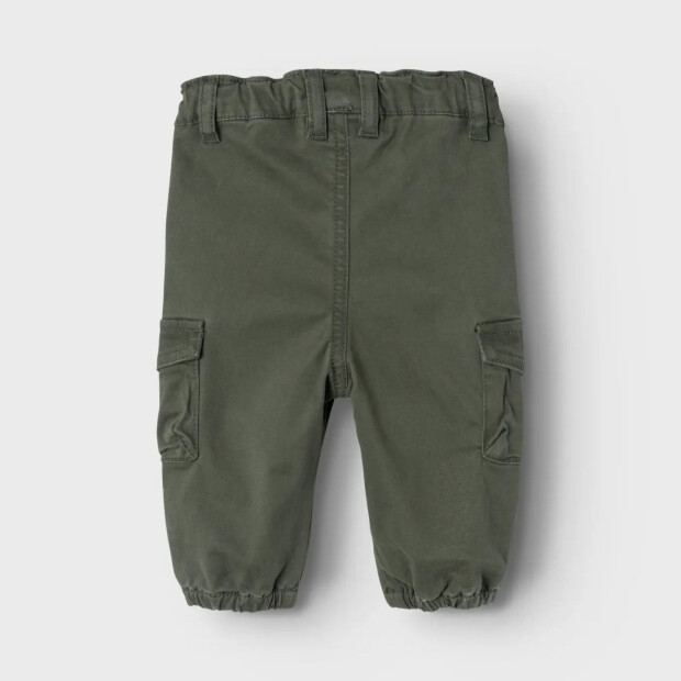 name it Baby Cargo Hose - grün Rosin