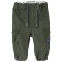 name it Baby Cargo Hose - grün Rosin
