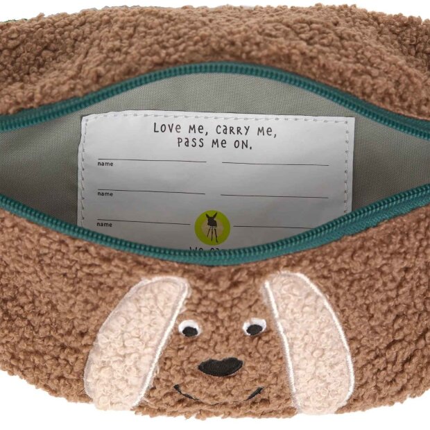 Lässig Teddy Bauchtasche Kinder - Tiny Team Hund