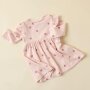 name it Langarm Kleid cradle pink