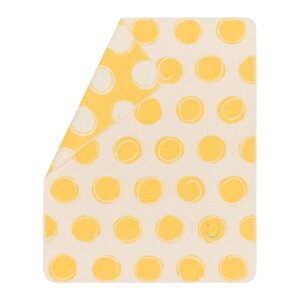 DF Babydecke - Happy Faces gelb 70x90cm