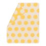 DF Babydecke - Happy Faces gelb 70x90cm